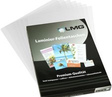 LMG Laminierfolien glänzend 9,0 x 13,0 cm  125 mikron