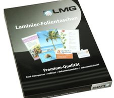 LMG Laminierfolien glänzend 9,0 x 13,0 cm  80 mikron