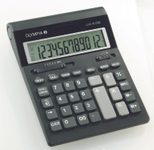 OLYMPIA Tischrechner LCD 612SD schwarz