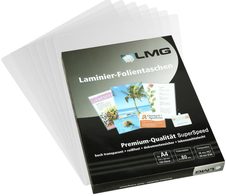LMG Laminierfolien glänzend 125 mikron A4