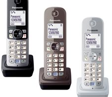 Panasonic Zusatz-Mobilteil KX-TGA681EXB schwarz-silber