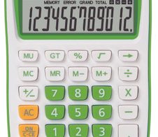 Rebell Tischrechner SDC912 grün/weiß