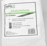 Nölle Abdeckfolie 6 mikron weiß 4,0 x 5,0 m