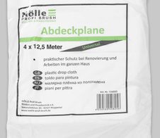 Nölle Abdeckfolie 6 mikron weiß 4,0 x 12,5 m