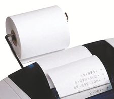 ibico® Tischrechner druckend Ibico 1232x weiß/blau