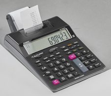 CASIO Tischrechner druckend HR-150RCE schwarz