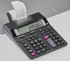 CASIO Tischrechner druckend HR-200RCE schwarz