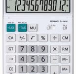 Sharp Tischrechner EL-340W weiß