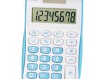 GENIE Taschenrechner 120 B weiß/blau
