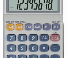 Sharp Taschenrechner EL-250S weiß