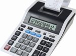 Rebell Tischrechner druckend PDC20 weiß/schwarz