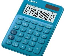 CASIO Tischrechner MS-20UC blau