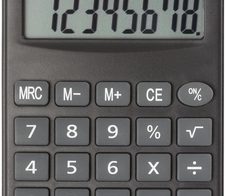 GENIE Taschenrechner 215 P schwarz