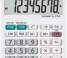 Sharp Tischrechner EL-310W weiß