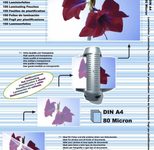 OLYMPIA Laminierfolien glänzend 80 mikron A4
