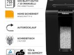 Fellowes Automax 100M Aktenvernichter mit Partikelschnitt bis 100 Blatt schwarz