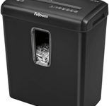 Fellowes Powershred P-30C Aktenvernichter mit Partikelschnitt bis 6 Blatt schwarz