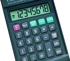 Canon Taschenrechner LS-39 E dunkelgrau