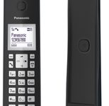 Panasonic Schnurloses Telefon mit Anrufbeantworter KX-TGK220GM schwarz-matt
