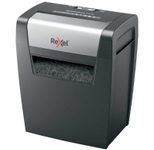 Rexel Momentum X406 Aktenvernichter mit Partikelschnitt bis 6 Blatt schwarz