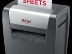 Rexel Momentum X308 Aktenvernichter mit Partikelschnitt bis 8 Blatt schwarz