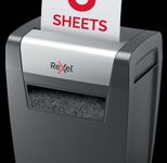Rexel Momentum X308 Aktenvernichter mit Partikelschnitt bis 8 Blatt schwarz