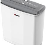 DAHLE PaperSAFE 60 Aktenvernichter mit Streifenschnitt bis 6 Blatt lichtgrau