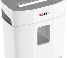 DAHLE PaperSAFE 140 Aktenvernichter mit Partikelschnitt bis 10 Blatt lichtgrau