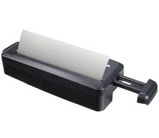 Hama Mini S6 Aktenvernichter mit Streifenschnitt bis 6 Blatt schwarz