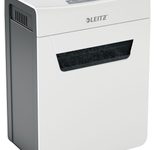 LEITZ Protect 4M Aktenvernichter mit Partikelschnitt bis 4 Blatt weiß