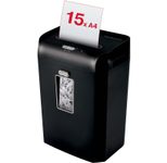 Rexel ProMax RSS1535 Aktenvernichter mit Streifenschnitt bis 15 Blatt schwarz