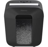 Fellowes Powershred LX25 Aktenvernichter mit Partikelschnitt bis 6 Blatt schwarz