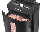 Hama Premium AutoM120 Aktenvernichter mit Partikelschnitt bis 120 Blatt schwarz