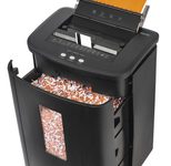 Hama Premium AutoM120 Aktenvernichter mit Partikelschnitt bis 120 Blatt schwarz
