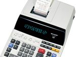 Sharp Tischrechner druckend EL-2607V lichtgrau