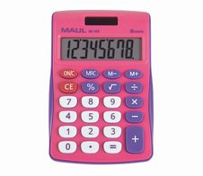 MAUL Tischrechner MJ450 pink