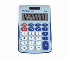 MAUL Tischrechner MJ450 hellblau