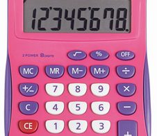 MAUL Tischrechner MJ550 pink