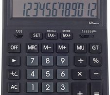 MAUL Tischrechner MXL 12 schwarz