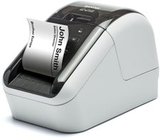 Brother Etikettendrucker QL-810Wc weiß, schwarz