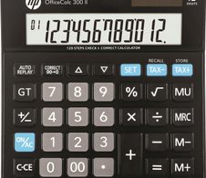 HP Tischrechner OfficeCalc 300II schwarz