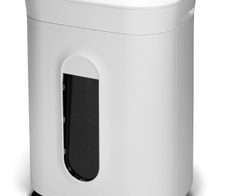 LMG AS1060MQ Aktenvernichter mit Partikelschnitt bis 10 Blatt weiß