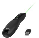 hama Presenter Greenlight-Pointer 4in1, grüner Laser