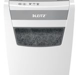 LEITZ office S P4 Aktenvernichter mit Partikelschnitt bis 12 Blatt weiß