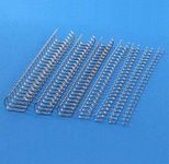 RENZ Drahtbinderücken silber, glänzend