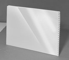 RENZ Rückwände für Bindemappen DIN A4 250 g/qm weiß