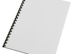 GBC Rückwände für Bindemappen DIN A4 250 g/qm weiß