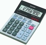 Sharp Tischrechner EL-M711G lichtgrau/schwarz