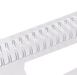 RENZ Drahtbinderücken weiß