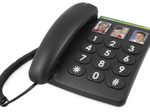 doro Phoneeasy 331ph Schnurgebundenes Telefon schwarz